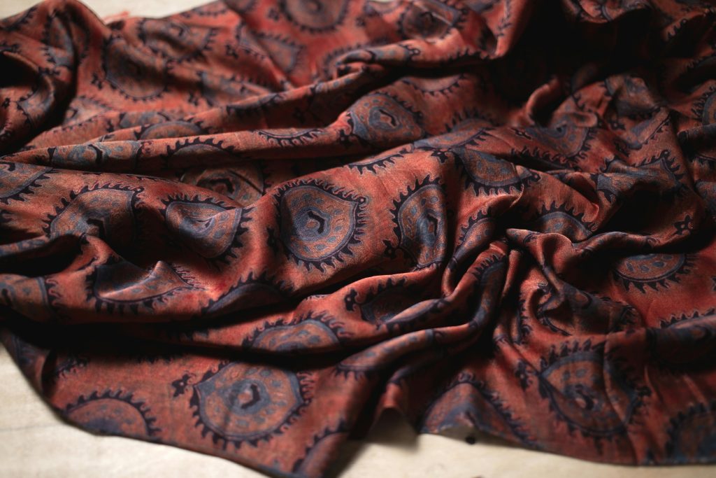 printed fabric by textile digital printer