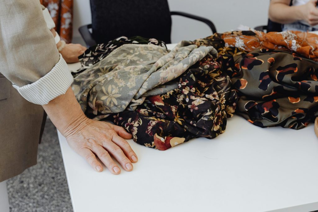 flora print fabric