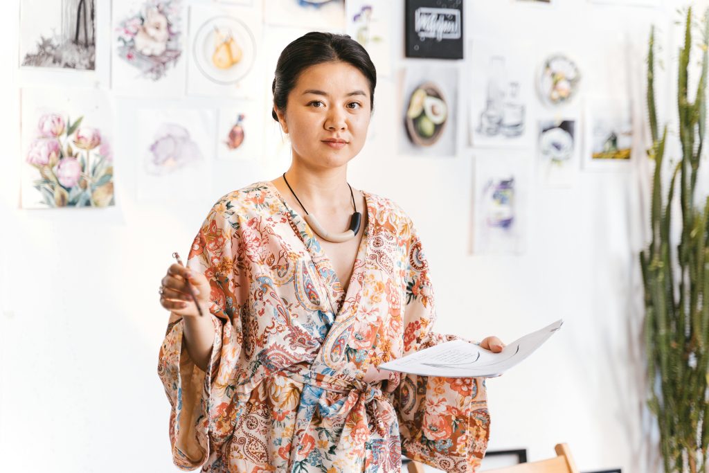 flora print fabric