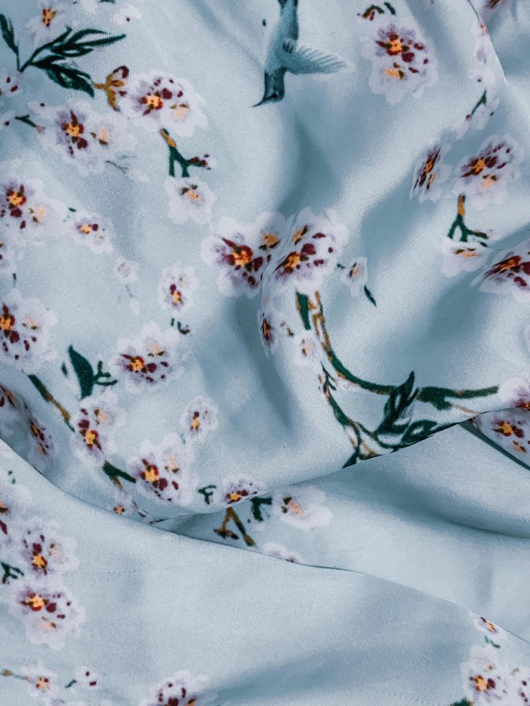 flora print fabric